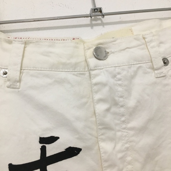 Moschino rare Rising‎ Sun denim skirt - Picture 4 of 8